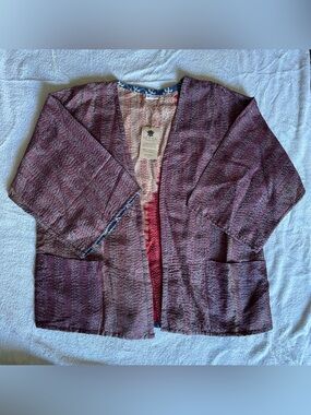 NWT Sevya Reversible Kimono Jacket